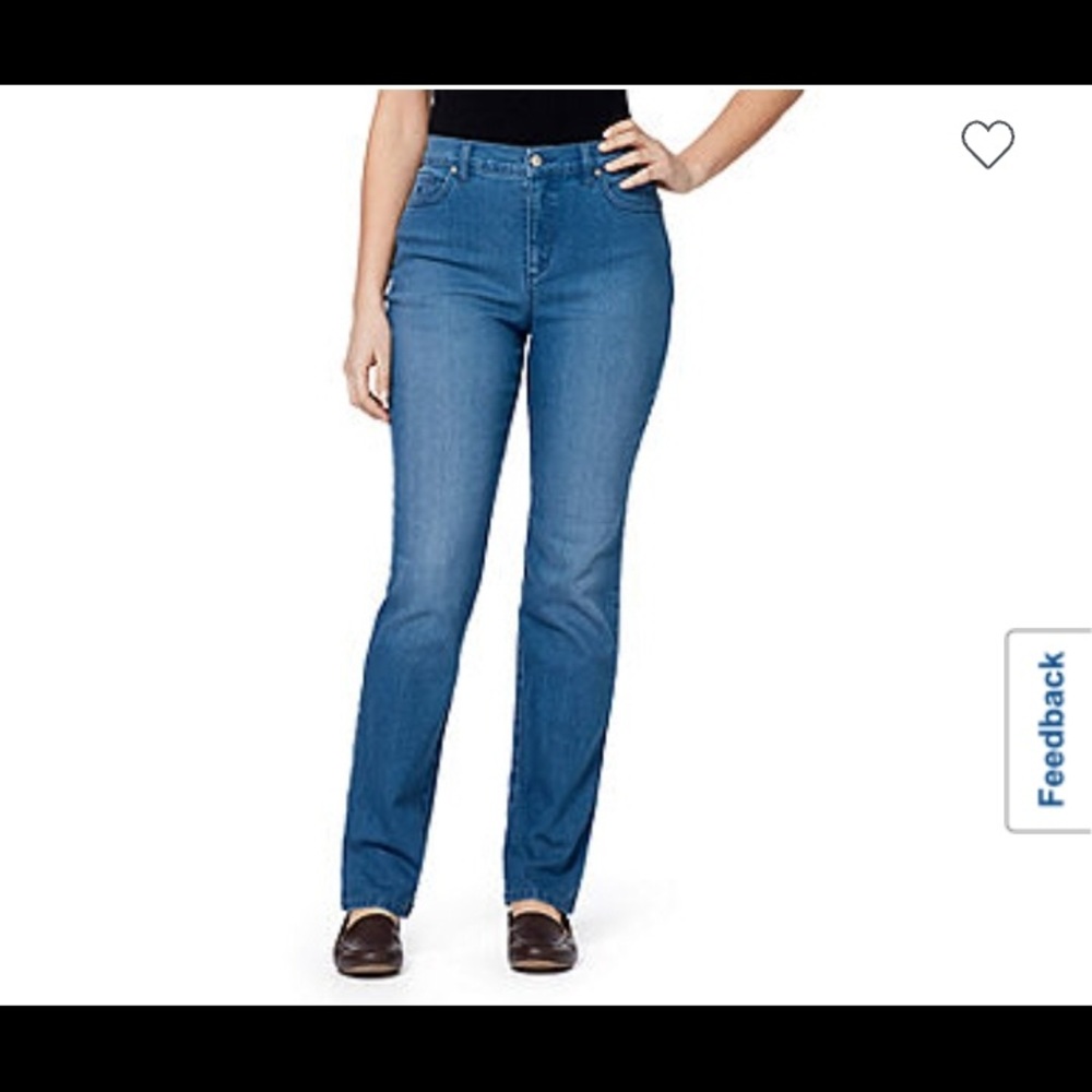 NWTS AMANDA GLORIA VANDERBILT Tapered leg classic rise